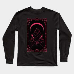 puss in boots tarot death Long Sleeve T-Shirt